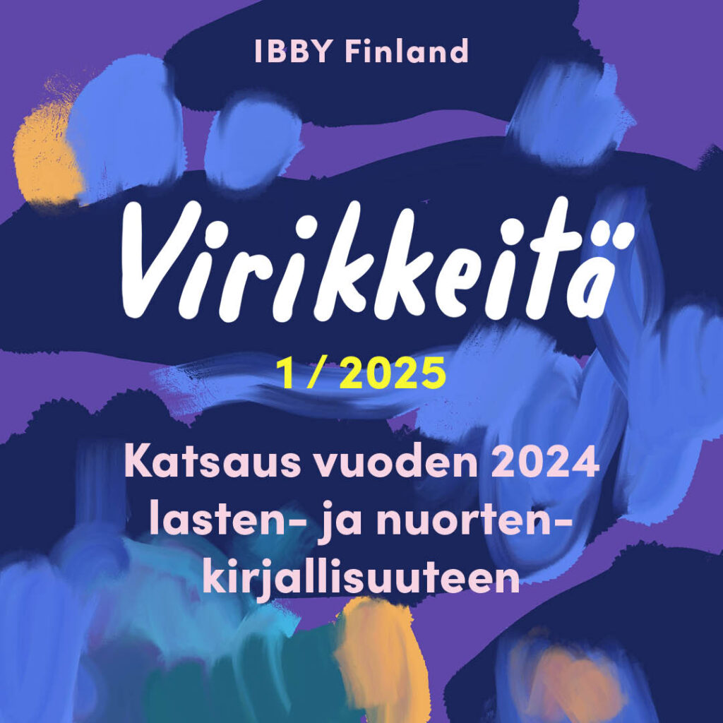 Virikkeita kirjallisuuslehden kansikuva, numero 1/2025